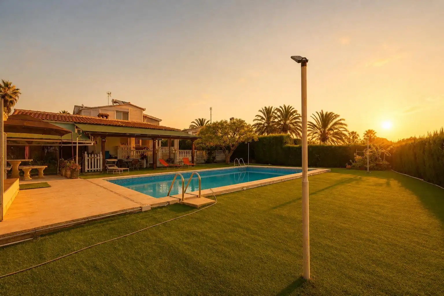 Piscina de Casa o chalet en venta en Montserrat con Aire acondicionado, Jardín privado y Terraza