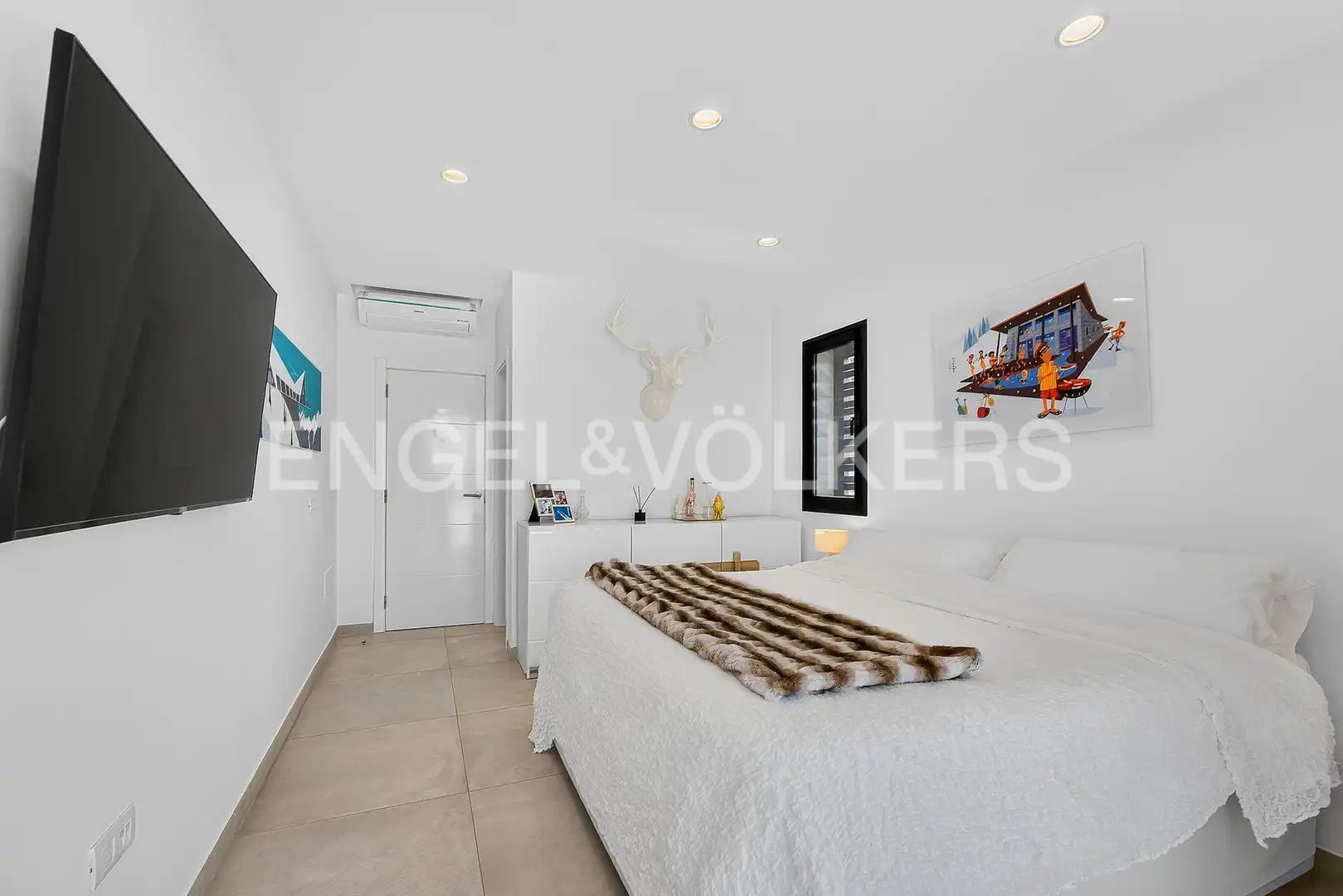 Schlafzimmer von Wohnung zum Verkauf in Adeje mit Klimaanlage, Terrasse und Schwimmbad