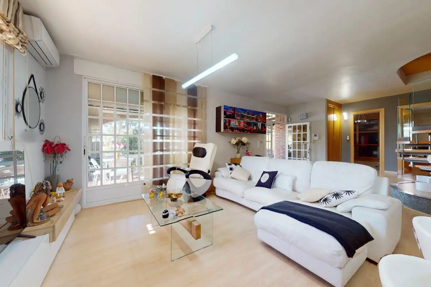Sala de estar de Casa o chalet en venta en Alfajarín con Calefacción, Jardín privado y Terraza