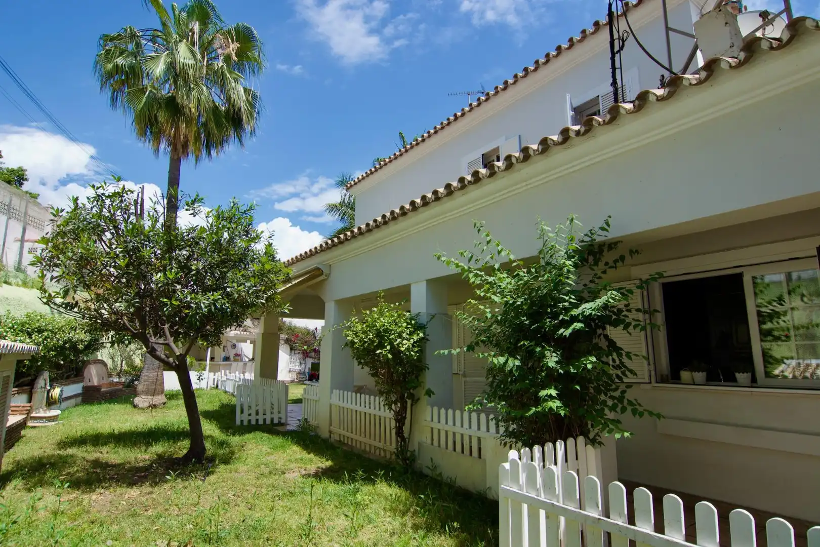 Jardí de Casa o xalet en venda en Benalmádena amb Calefacció, Jardí privat i Terrassa