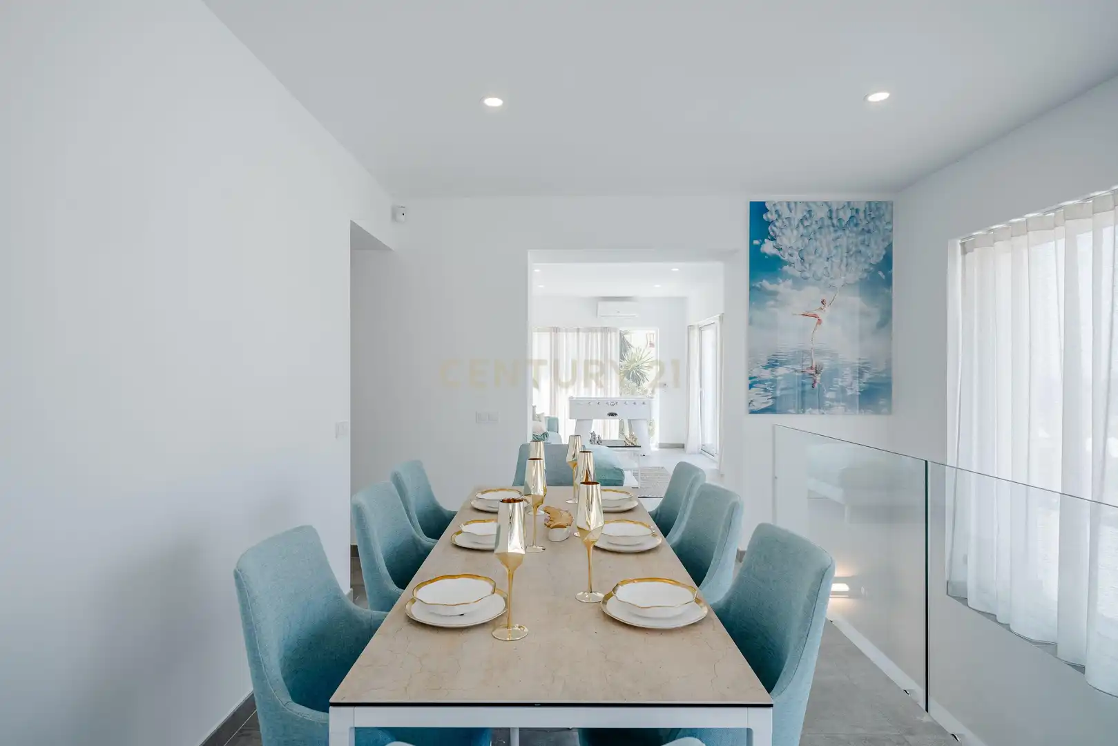 Menjador de Apartament en venda en Calpe / Calp amb Aire condicionat, Jardí privat i Traster