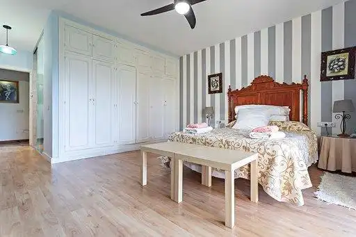 Bedroom of Houses for sale in Roquetas de Mar  with Air Conditioner, Private garden and Terrace