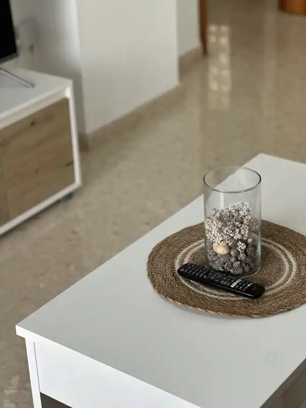 Sala de estar de Apartamento en venta en Elche / Elx con Calefacción, Terraza y Piscina