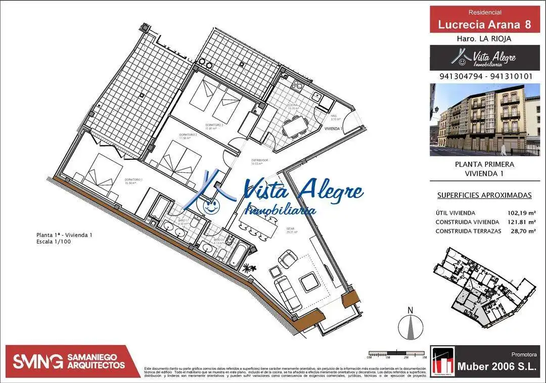 Piso en venta en Calle Lucrecia Arana, 8, Haro