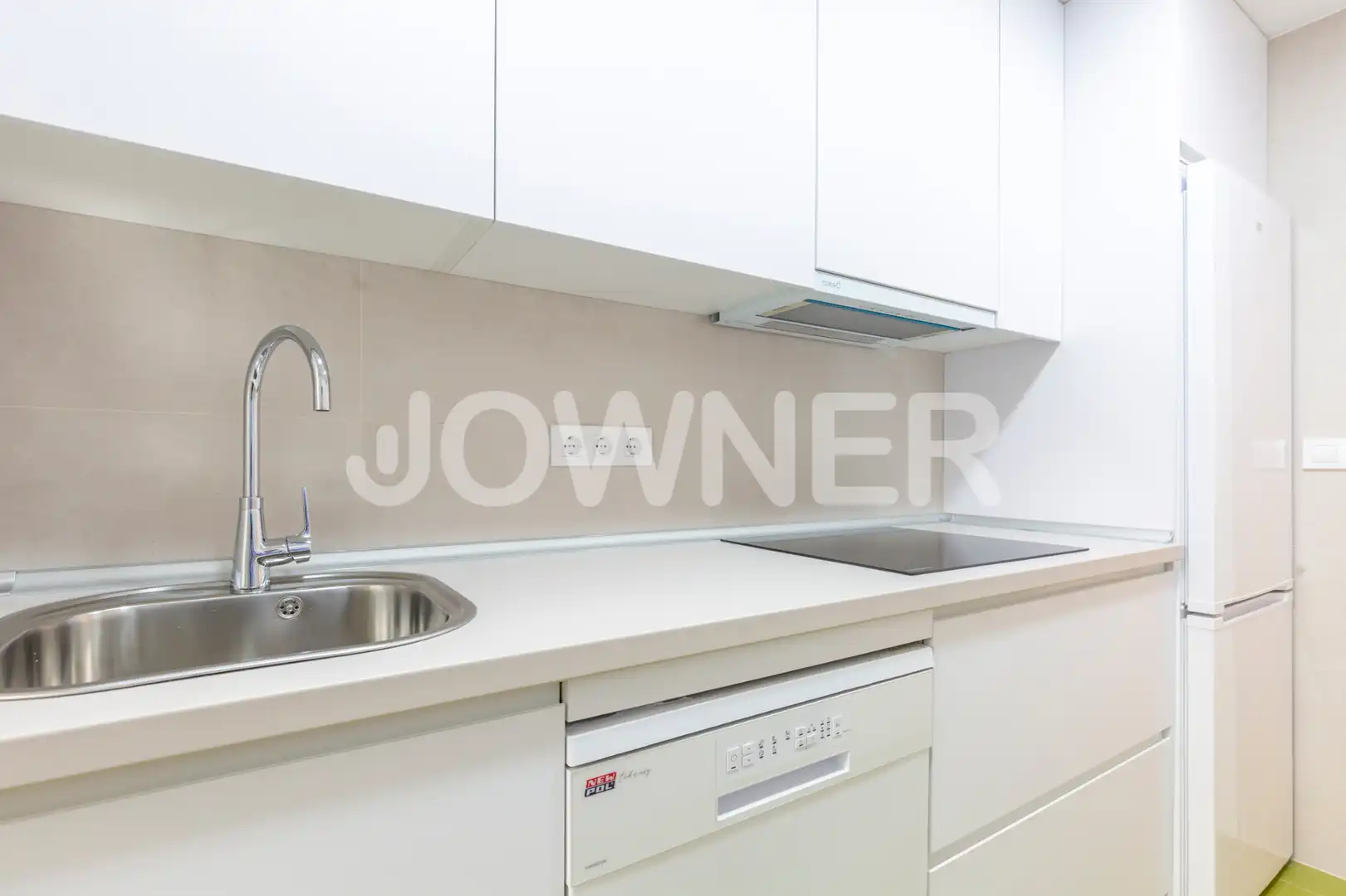 Cocina de Piso de alquiler en Madrid con Calefacción y Lavadora