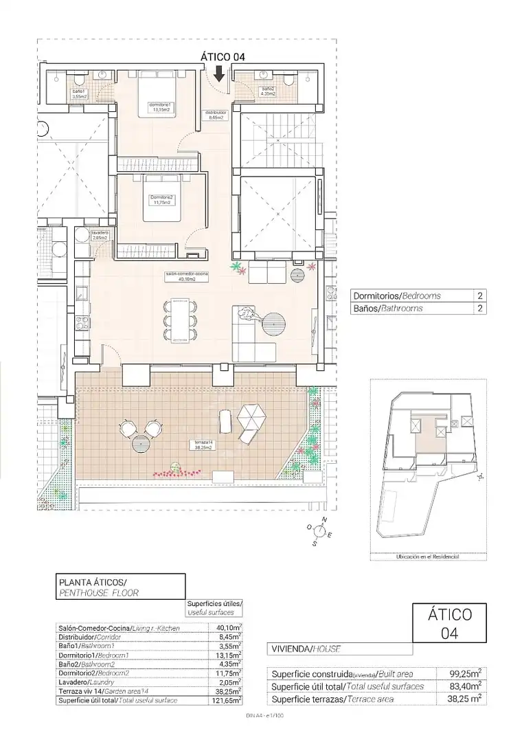 Apartment with terrace for sale in Hondón de las Nieves / El Fondó de les Neus, imagen 37