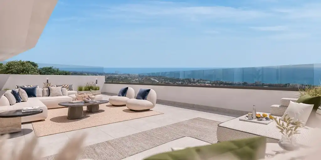 Terrace of Apartments for sale in Marbella  with Terrace and Community pool