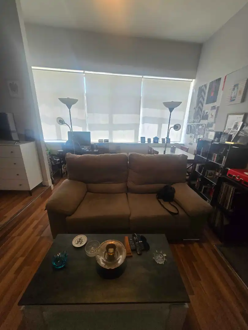 Sala de estar de Estudio en venta en Guadalajara con Calefacción, Parquet y Amueblado