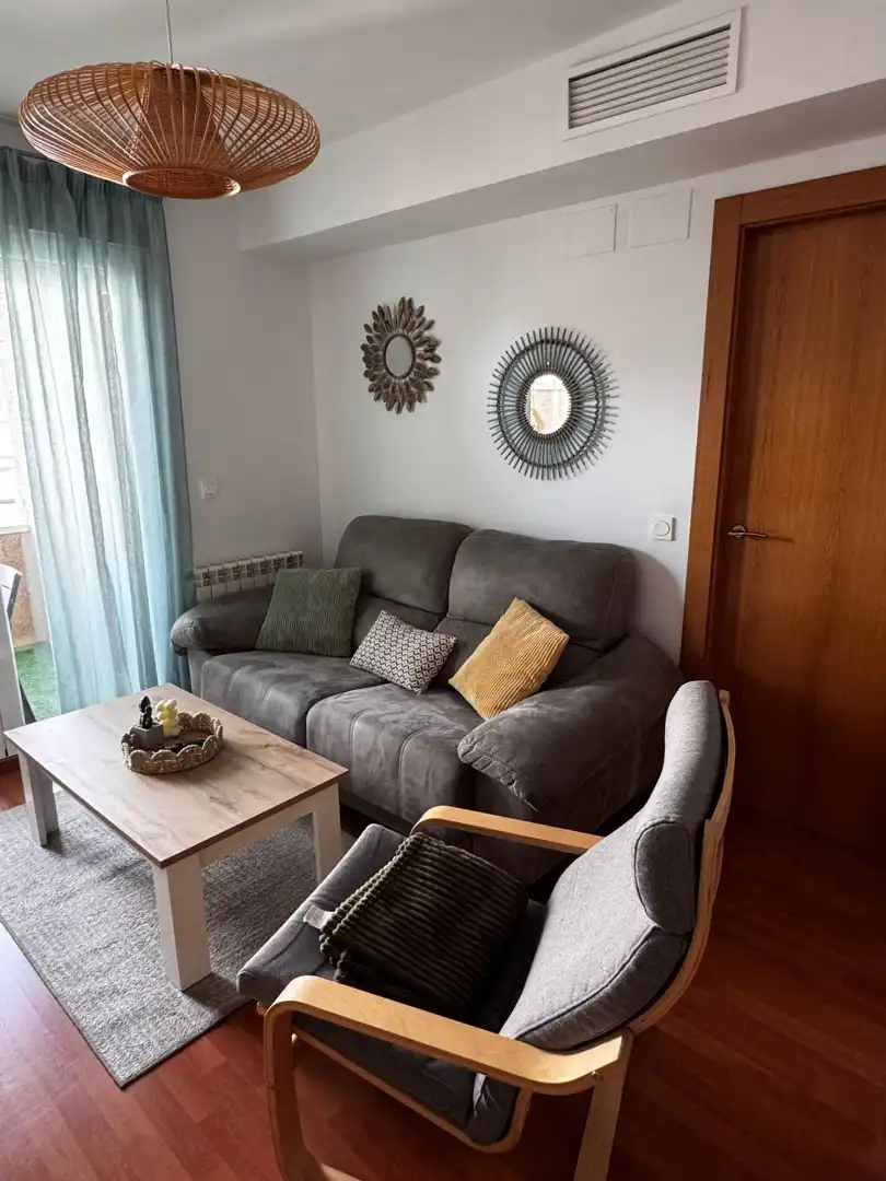 Living room of Flat for rent in Granada  with Air Conditioner, Terrace and Swimming Pool