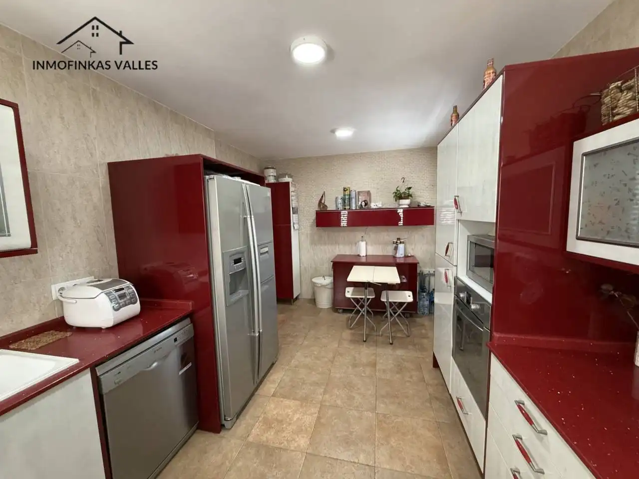 Cuina de Casa o xalet en venda en Lliçà de Vall amb Aire condicionat, Calefacció i Jardí privat