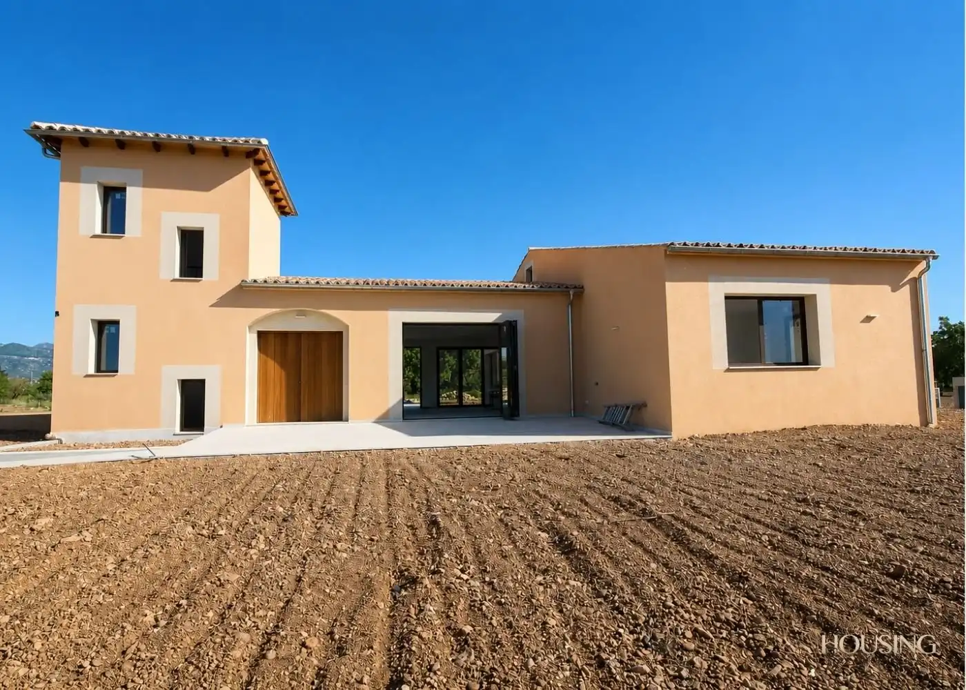 Exterior view of Country homes for rent in Consell  with Air Conditioner, Heating and Private garden