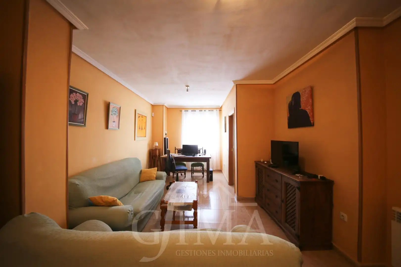 Sala de estar de Ático en venta en Tomelloso con Aire acondicionado, Calefacción y Balcón