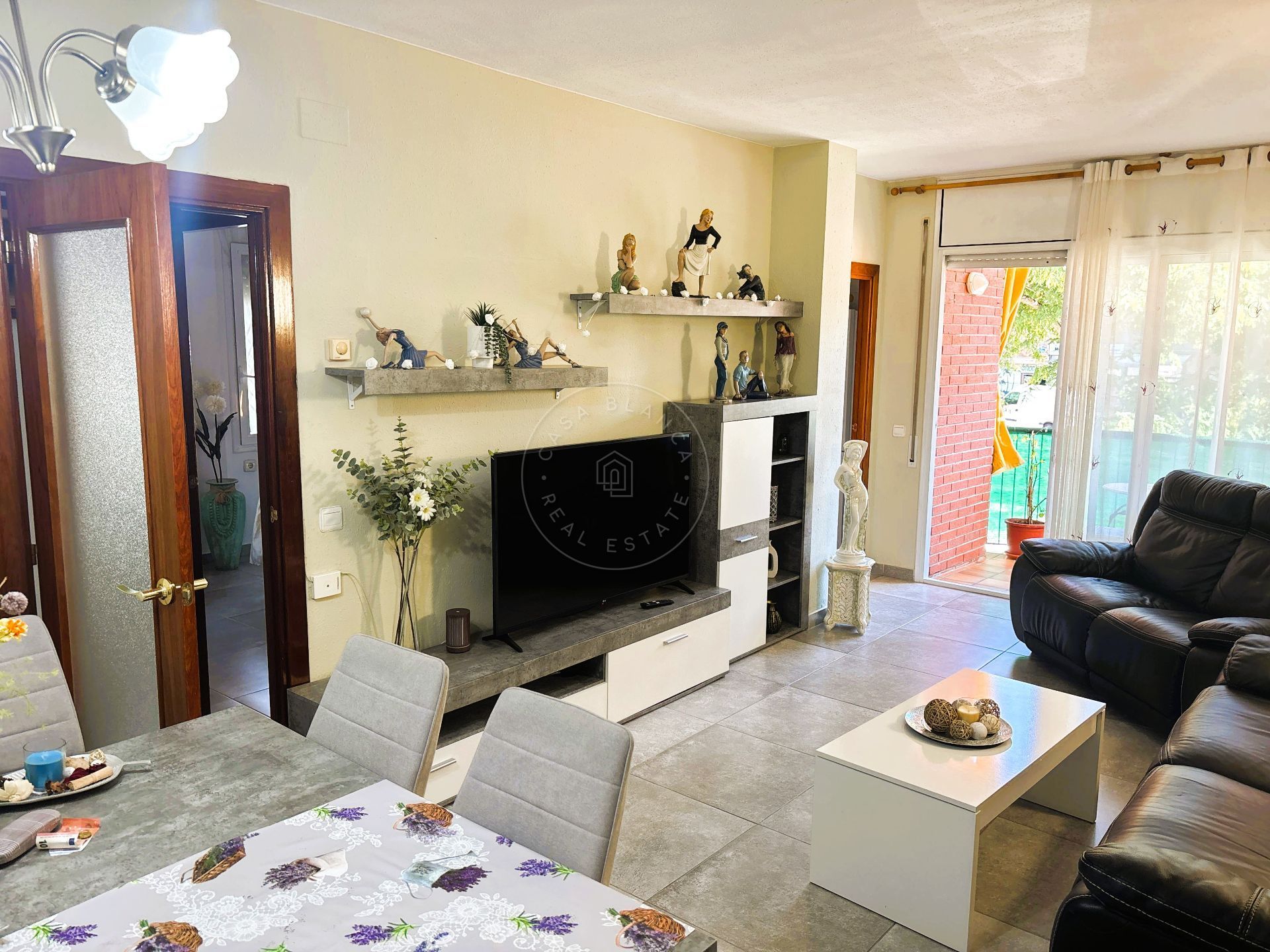 Living room of Flat for sale in Lloret de Mar  with Air Conditioner, Heating and Furnished