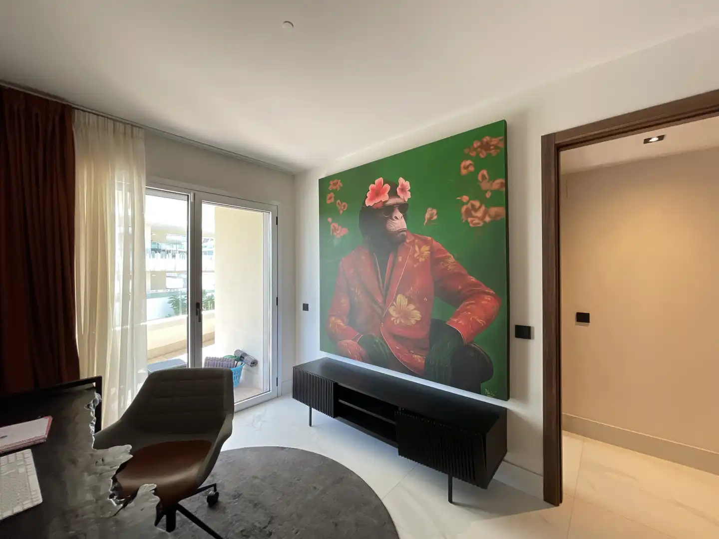 Living room of Apartments for rent in Marbella  with Air Conditioner, Terrace and Storage room