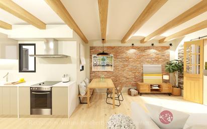 Kitchen of Flat for sale in  Barcelona Capital  with Air Conditioner and Heating