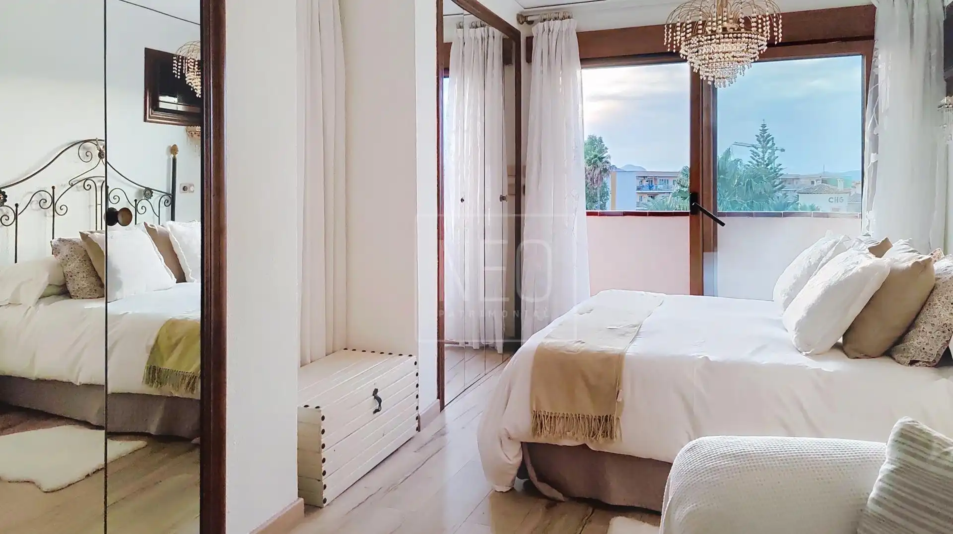 Bedroom of Attic for sale in Dénia  with Air Conditioner, Private garden and Terrace
