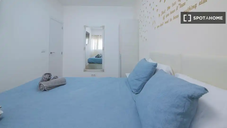 Bedroom of Flat for rent in Poblats Marítims