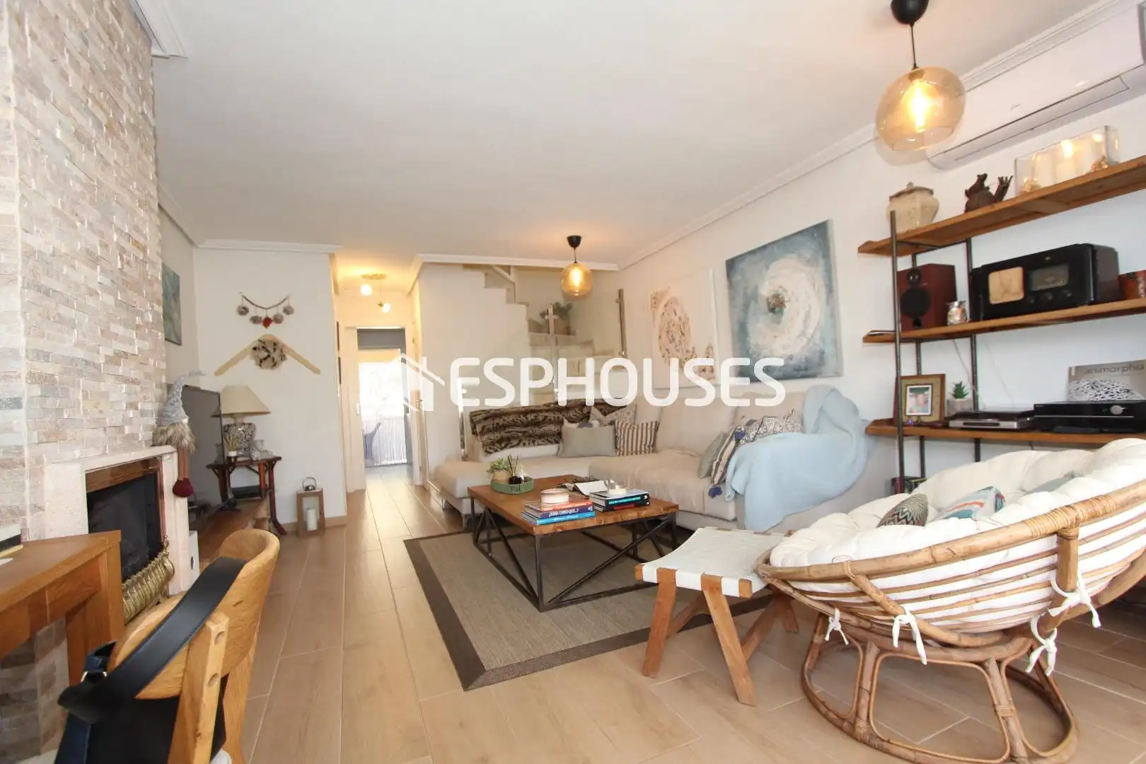 Sala de estar de Casa o chalet en venta en Guardamar del Segura con Aire acondicionado, Terraza y Trastero