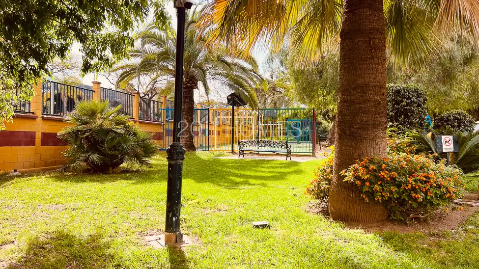Garden of Flat for sale in Málaga  with Air Conditioner, Private garden and Balcony