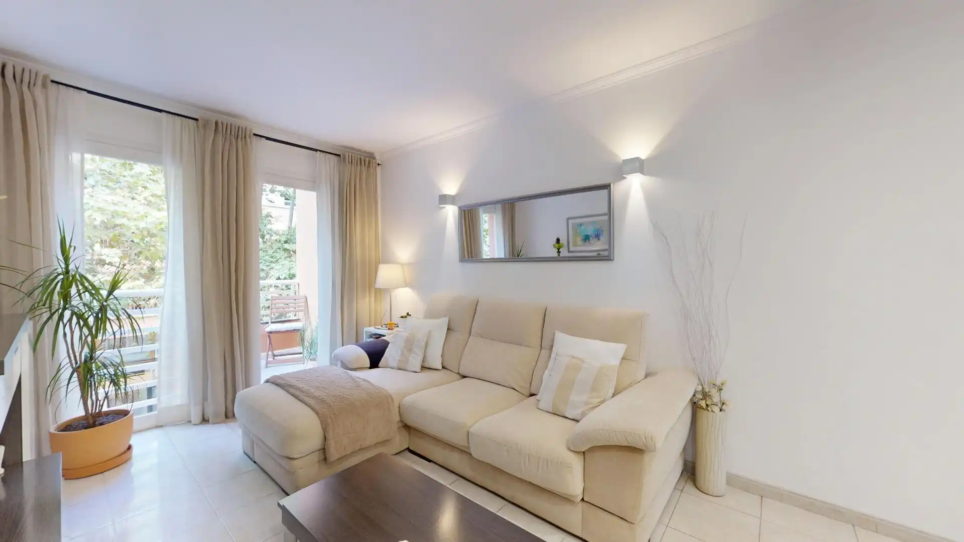 Living room of Duplexes for sale in  Palma de Mallorca  with Air Conditioner, Terrace and Furnished