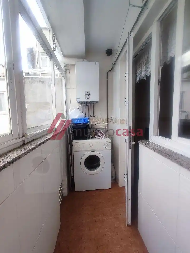 Küche von Wohnung zur Miete in Ferrol mit Heizung, Parkett und Terrasse