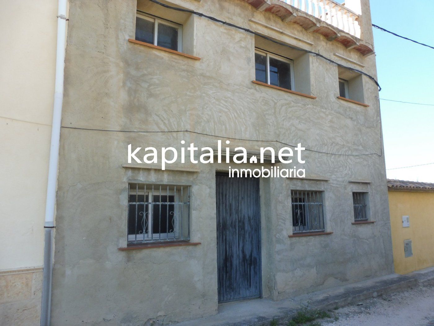 Vista exterior de Casa o xalet en venda en Ontinyent amb Terrassa