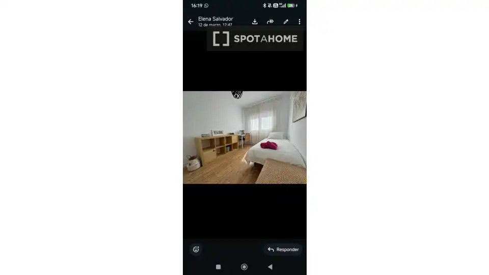 Bedroom of Apartments for share in Almería  with Air Conditioner, Terrace and Furnished