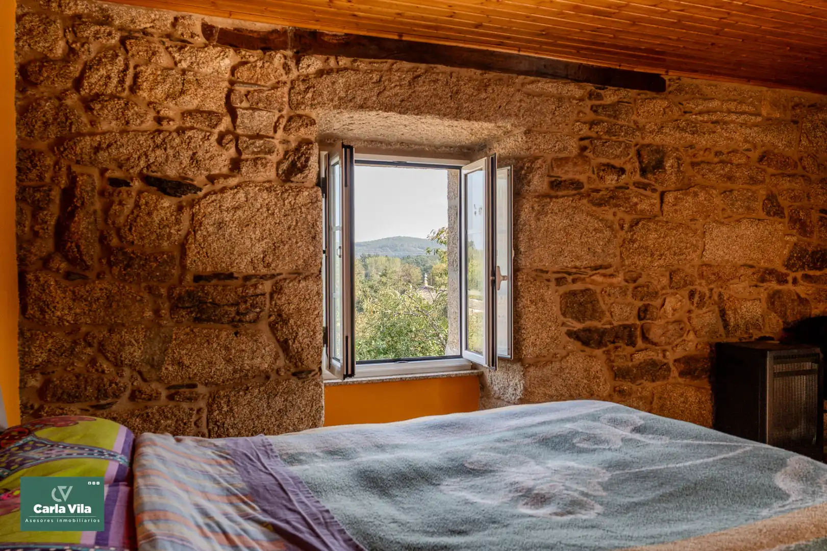 Habitación de Finca rústica en venta en O Corgo   con Calefacción, Jardín privado y Parquet