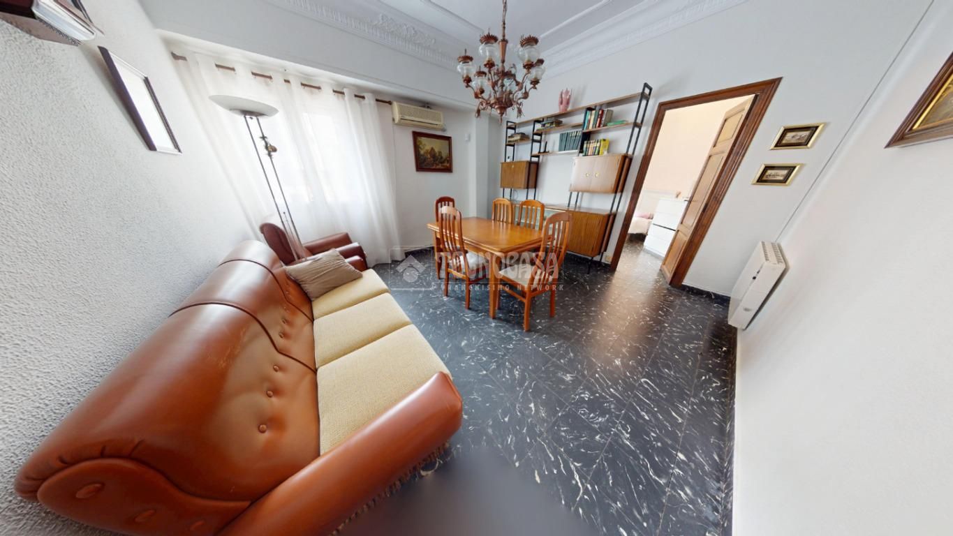 Living room of Flat for sale in  Valencia Capital  with Air Conditioner, Heating and Terrace
