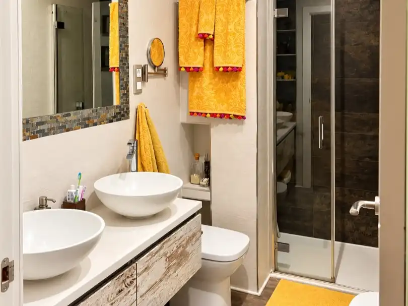 Bathroom of Flat for sale in Leganés  with Air Conditioner and Terrace