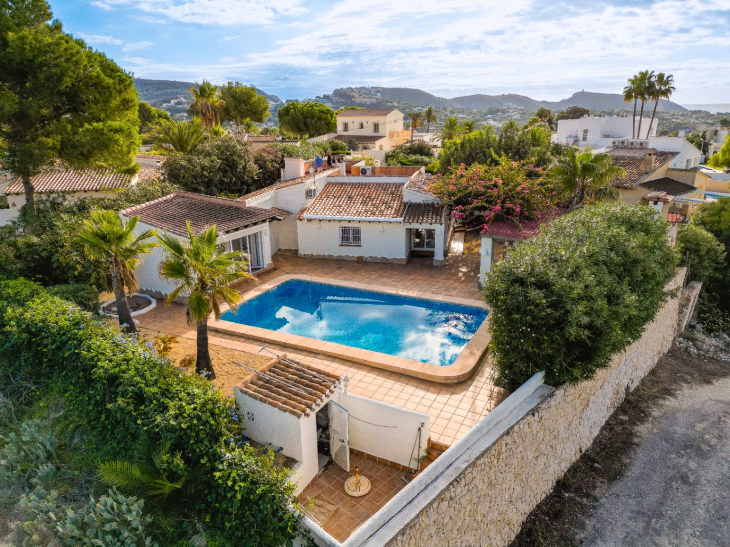 Vista exterior de Casa o chalet en venta en Moraira