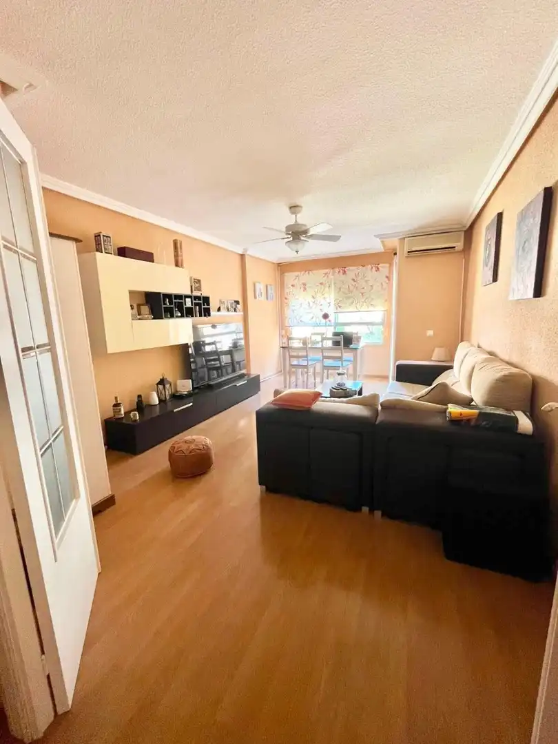 Living room of Apartments for rent in Sant Joan d'Alacant  with Air Conditioner, Furnished and Washing machine