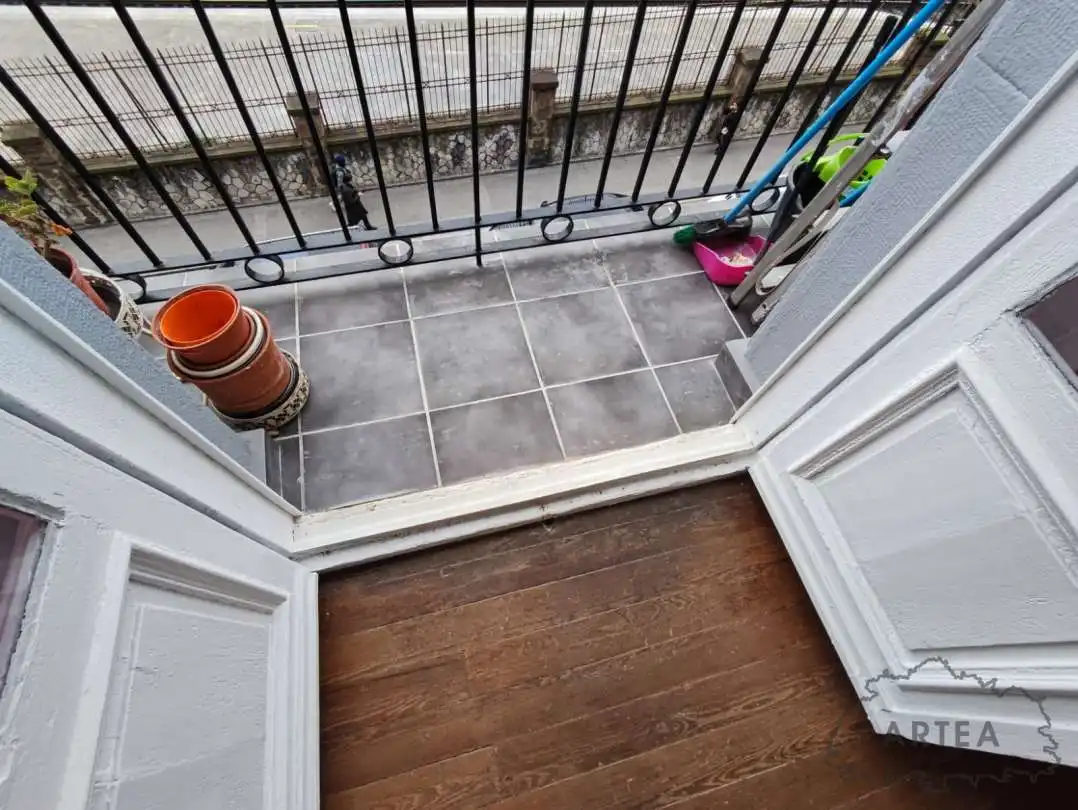 Terraza de Piso de alquiler en Bilbao  con Calefacción, Horno y Lavadora