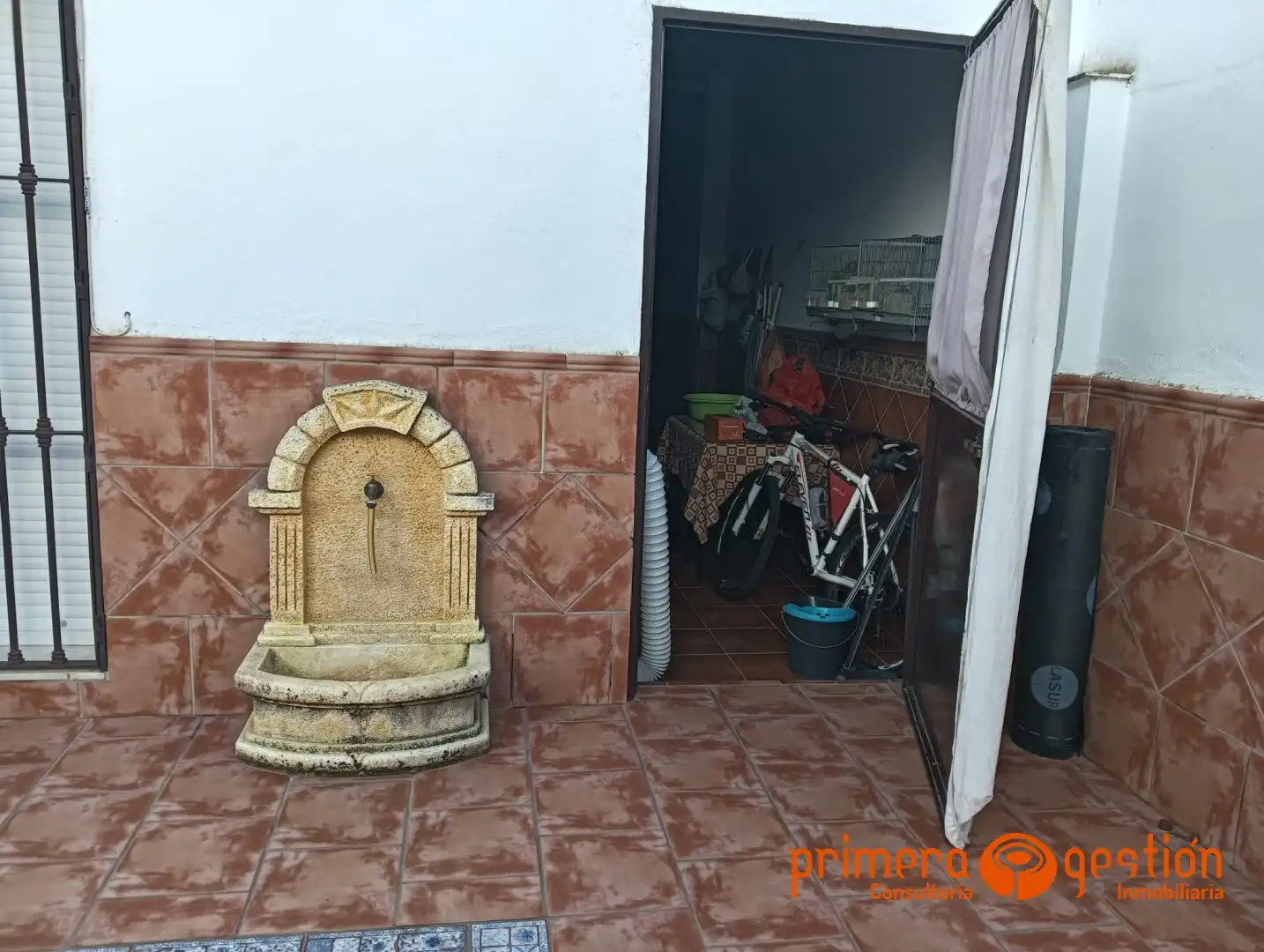 Jardín de Casa o chalet en venta en Lora del Río con Aire acondicionado