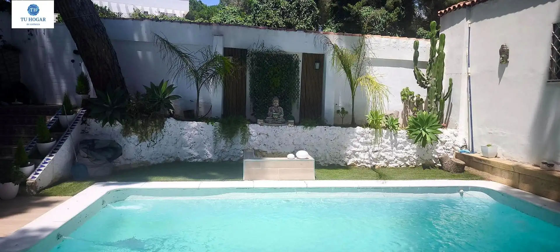 Piscina de Casa o xalet en venda en Alcalá de Guadaira amb Calefacció, Jardí privat i Terrassa