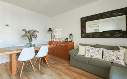 Living room of Flat for sale in  Barcelona Capital  with Air Conditioner and Balcony