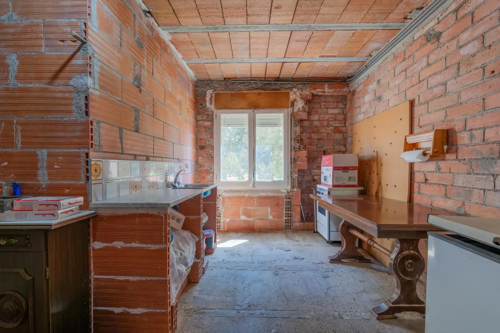 Kitchen of Houses for sale in Sant Hilari Sacalm  with Heating, Private garden and Terrace