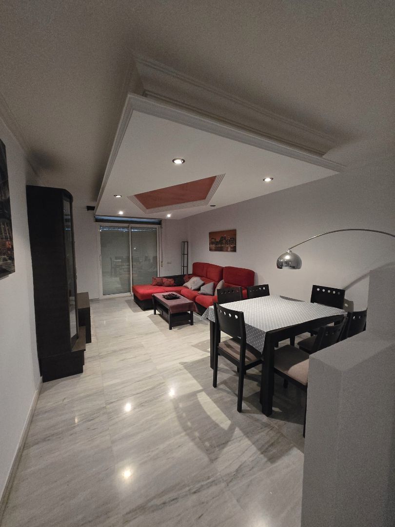 Living room of Duplex to rent in Roquetas de Mar  with Terrace, Furnished and Oven