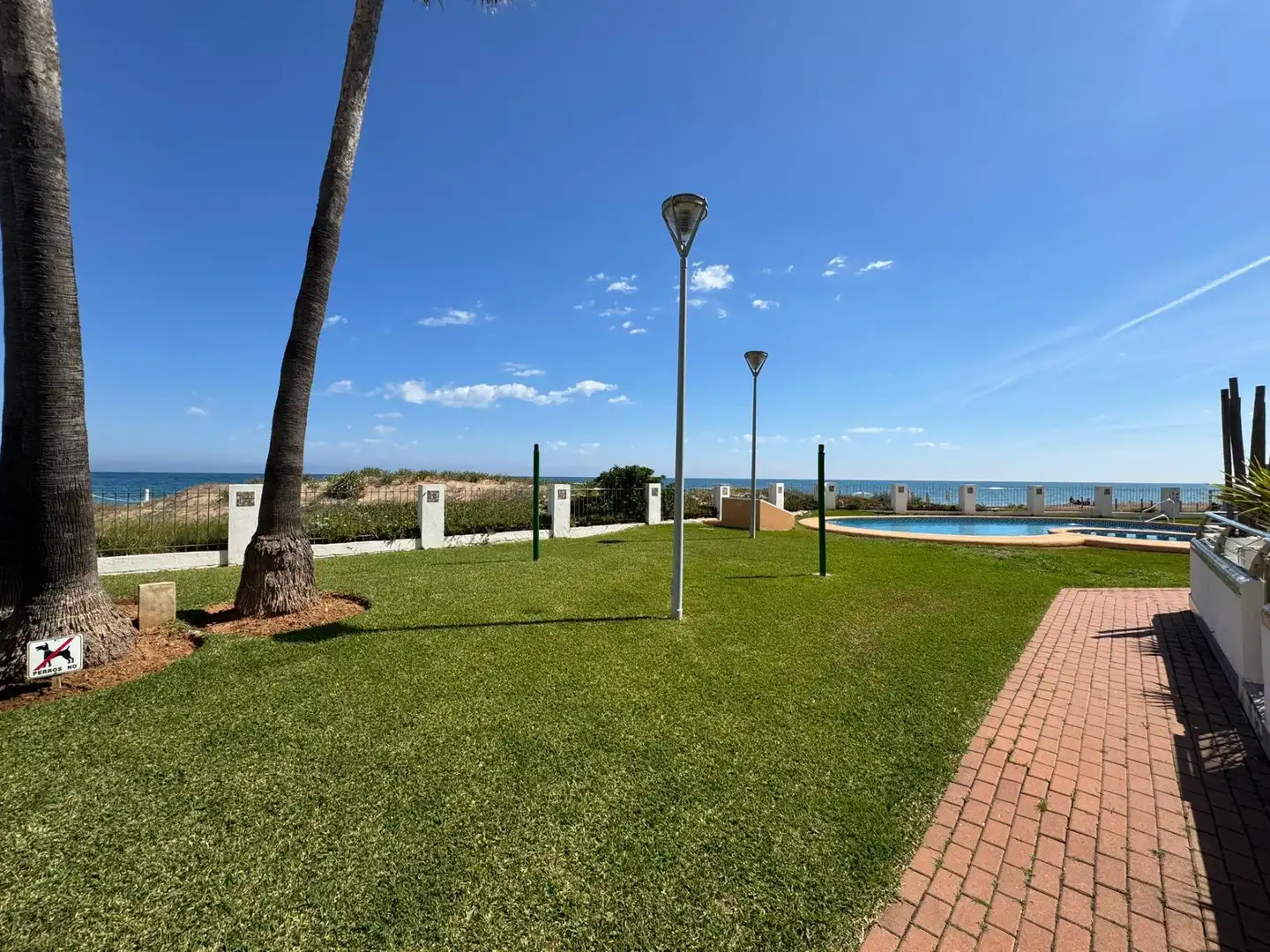 Piscina de Apartamento en venta en Dénia con Aire acondicionado, Calefacción y Jardín privado