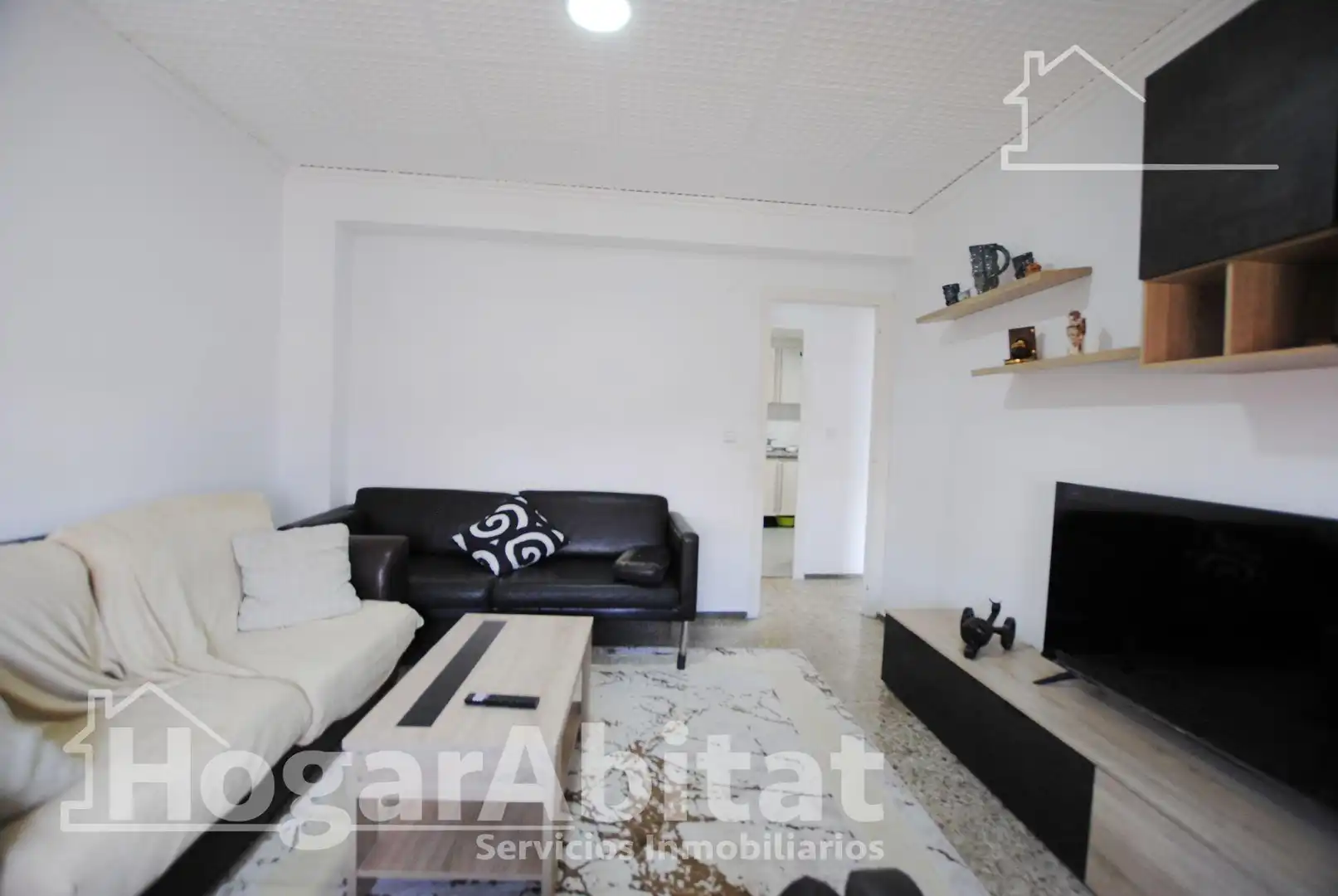 Sala de estar de Piso en venta en Gandia con Balcón