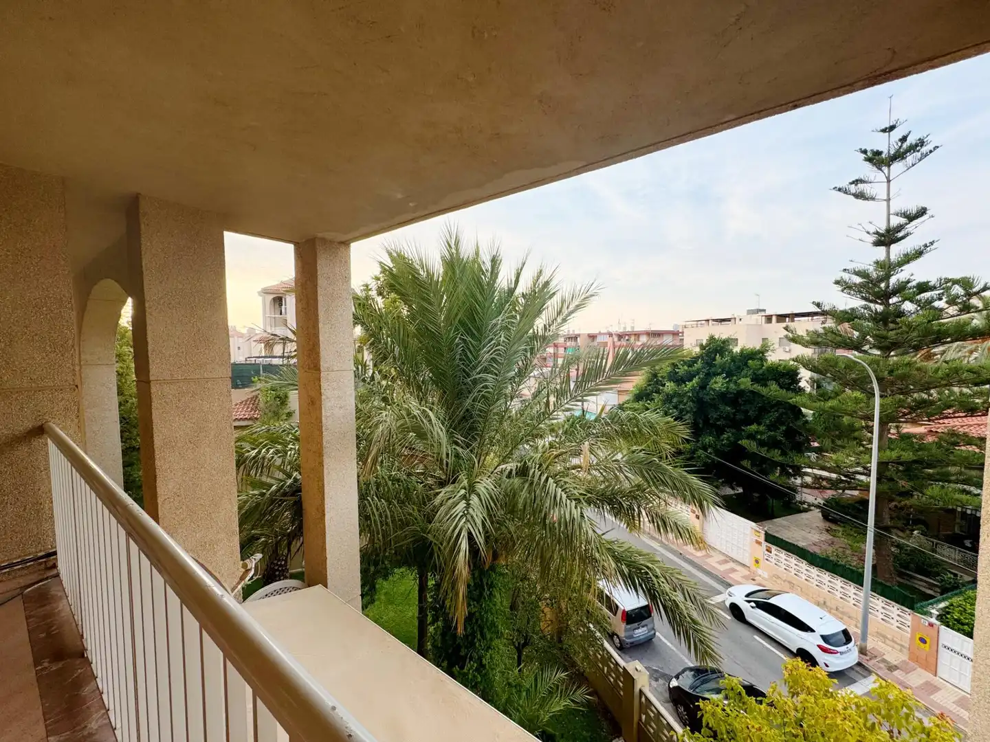 Balcony of Apartments for rent in El Campello  with Air Conditioner, Private garden and Terrace