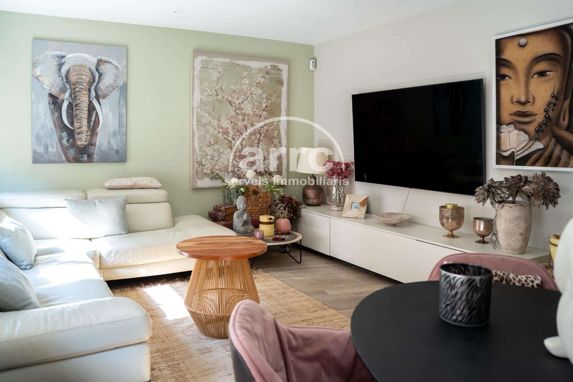 Living room of Flat for sale in Premià de Mar  with Terrace and Balcony