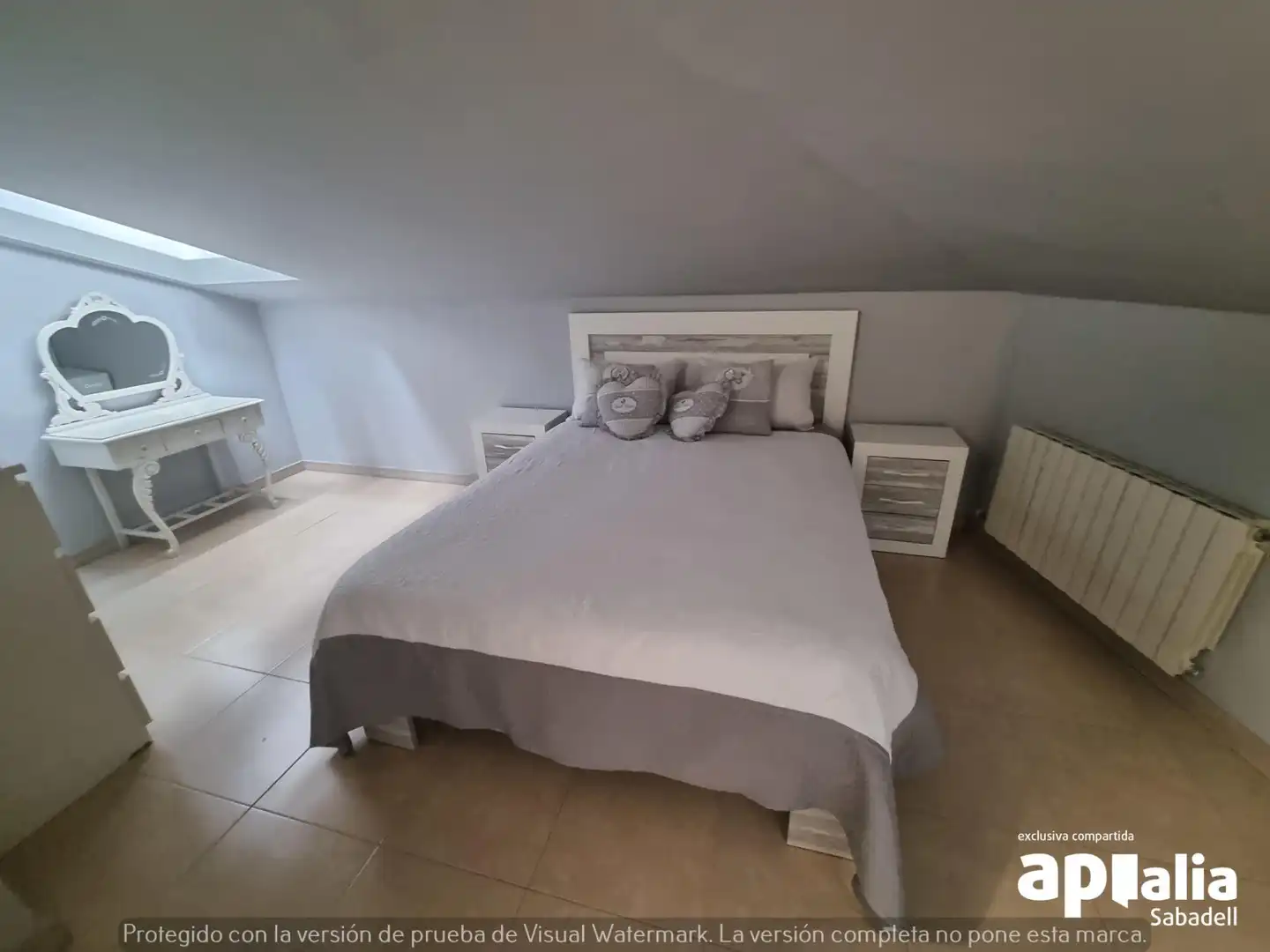 Bedroom of Attic for sale in Sabadell  with Heating, Terrace and Furnished