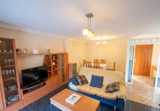 Living room of Flat for sale in Valencia  with Air Conditioner, Heating and Terrace