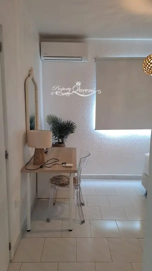 Esszimmer von Einfamilien-Reihenhaus zur Miete in Mijas mit Klimaanlage, Terrasse und Schwimmbad