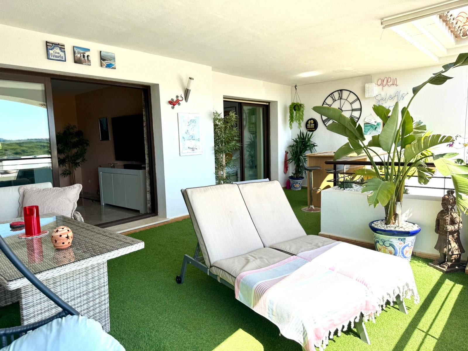 Terrace of Apartment for sale in Casares  with Heating, Terrace and Storage room