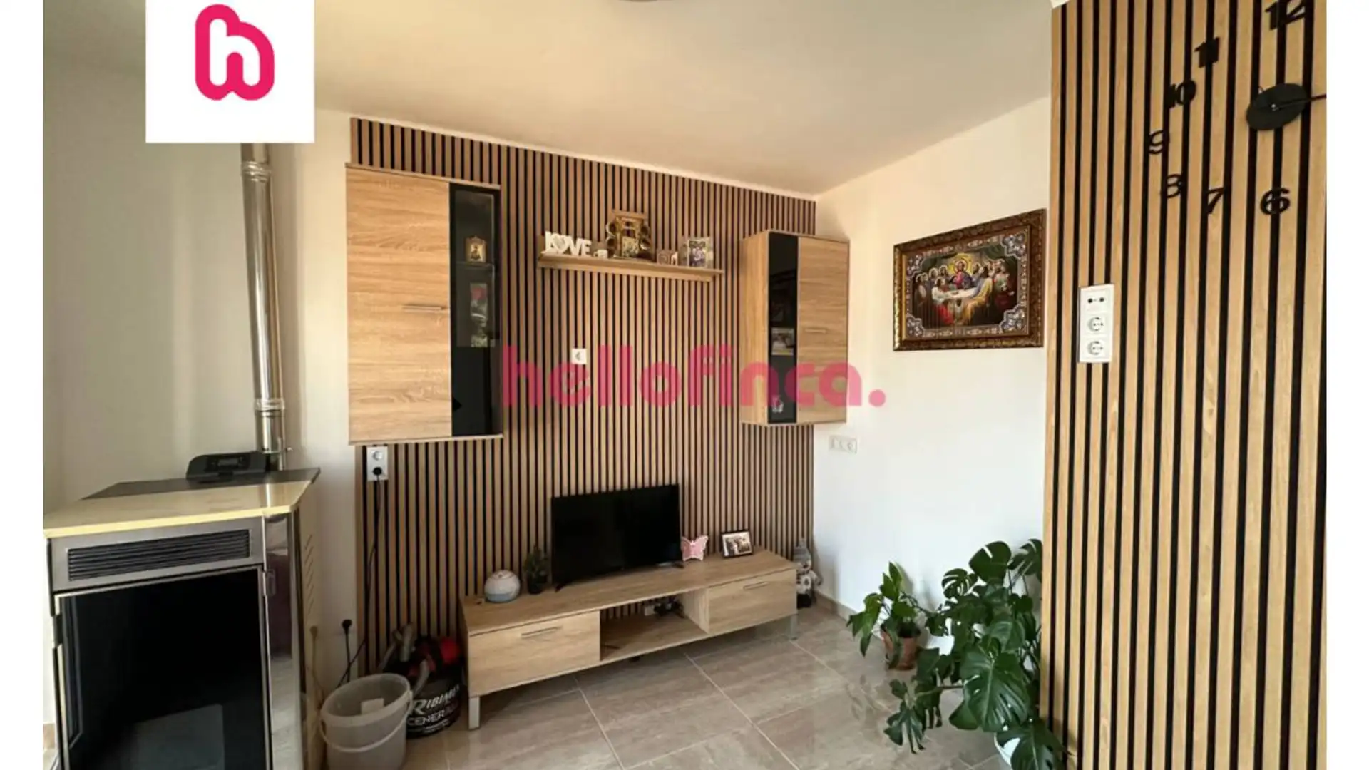 Living room of Single-family semi-detached for sale in Sant Pere de Torelló  with Heating, Terrace and Alarm