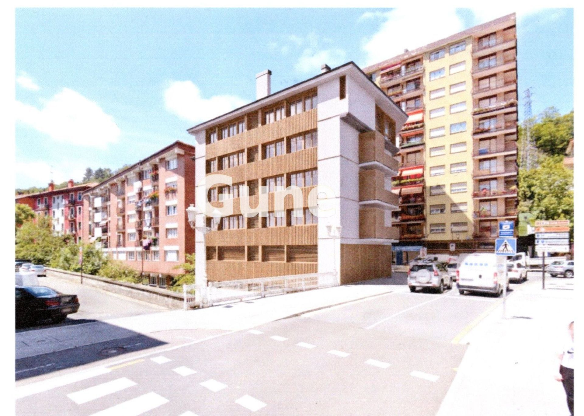 Vista exterior de Pis en venda en Urretxu amb Calefacció