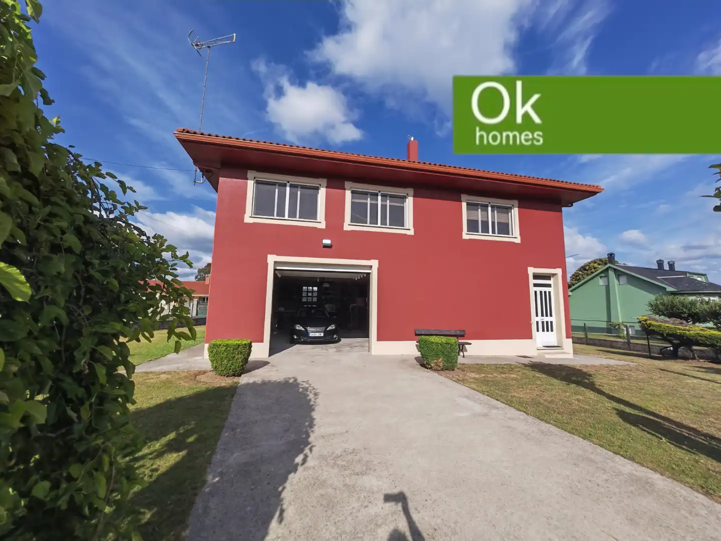 Vista exterior de Casa o xalet en venda en Boimorto amb Calefacció, Jardí privat i Parquet