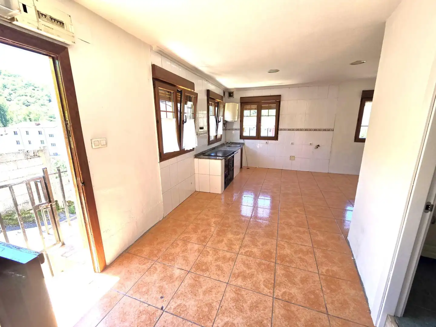 Cocina de Casa o chalet en venta en Aller con Jardín privado y Terraza